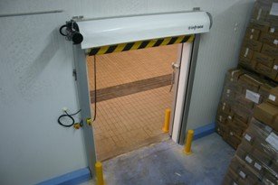 Скоростные ворота для холодильных и морозильных камер