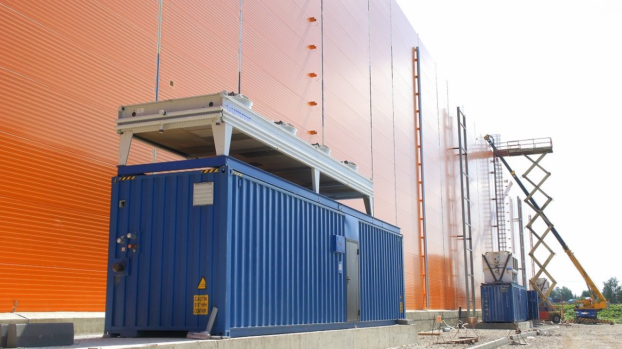 Завершается строительство нового крупного низкотемпературного склада в Подмосковье
